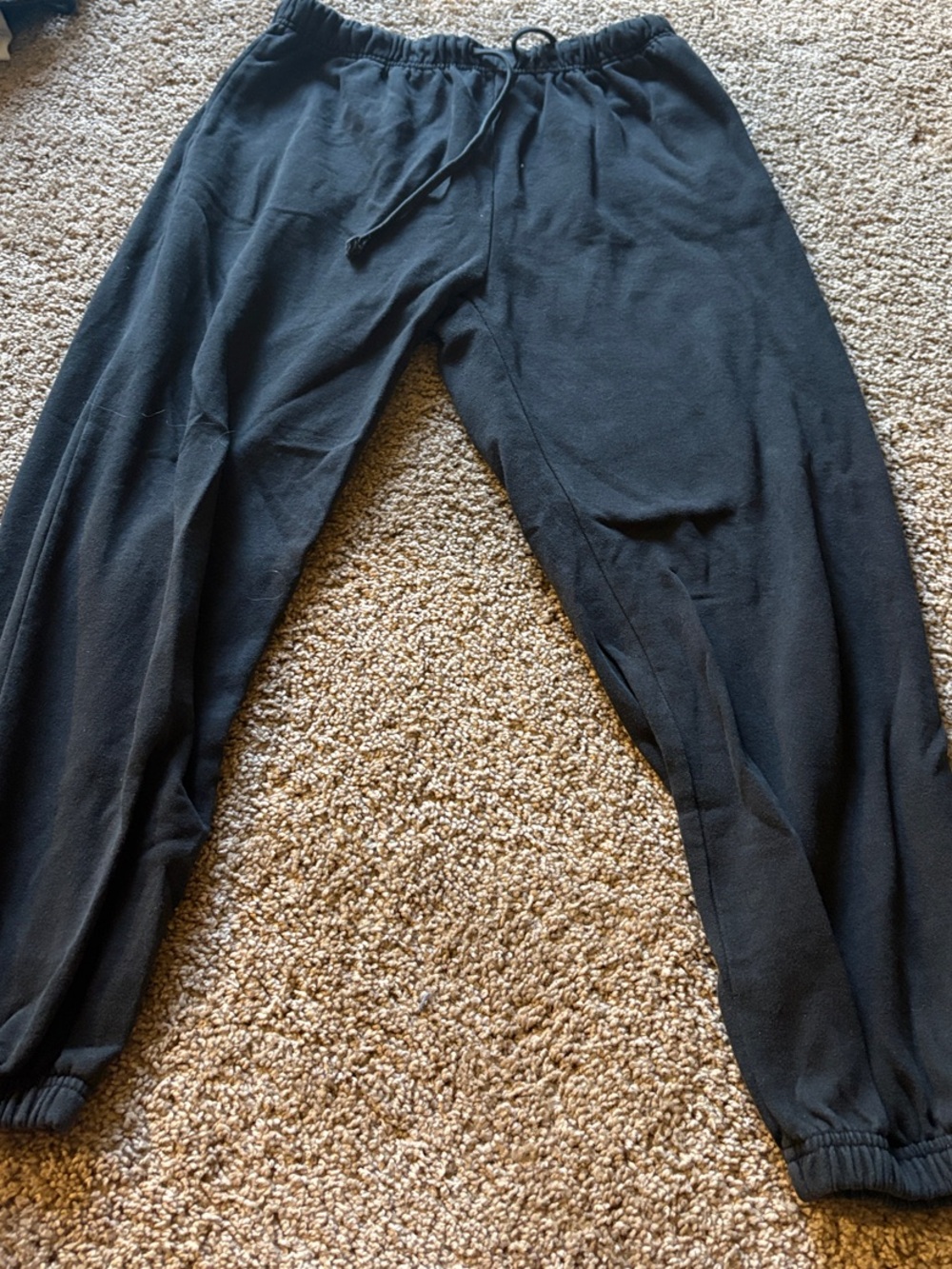 Levi's Black Track Joggers with Drawstring